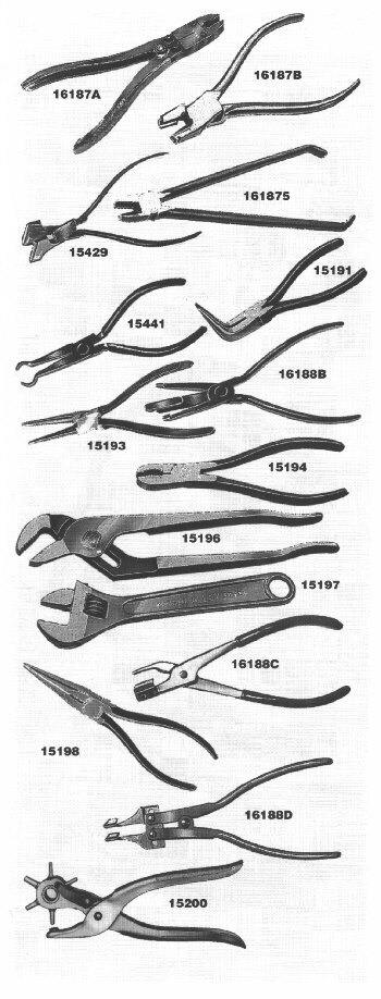 Wire Bending Pliers — Reyburn Pianoworks